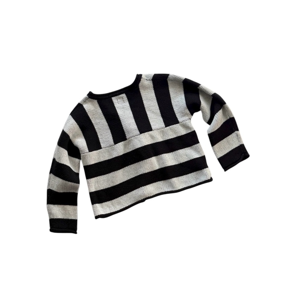 Tea Collection Stripe Cardigan size M (6-7) - Picture 7 of 7